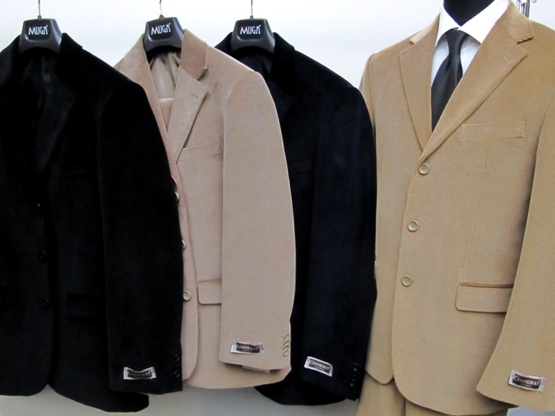 *136*costume de velours côtelé - Homme Costume Mmuga