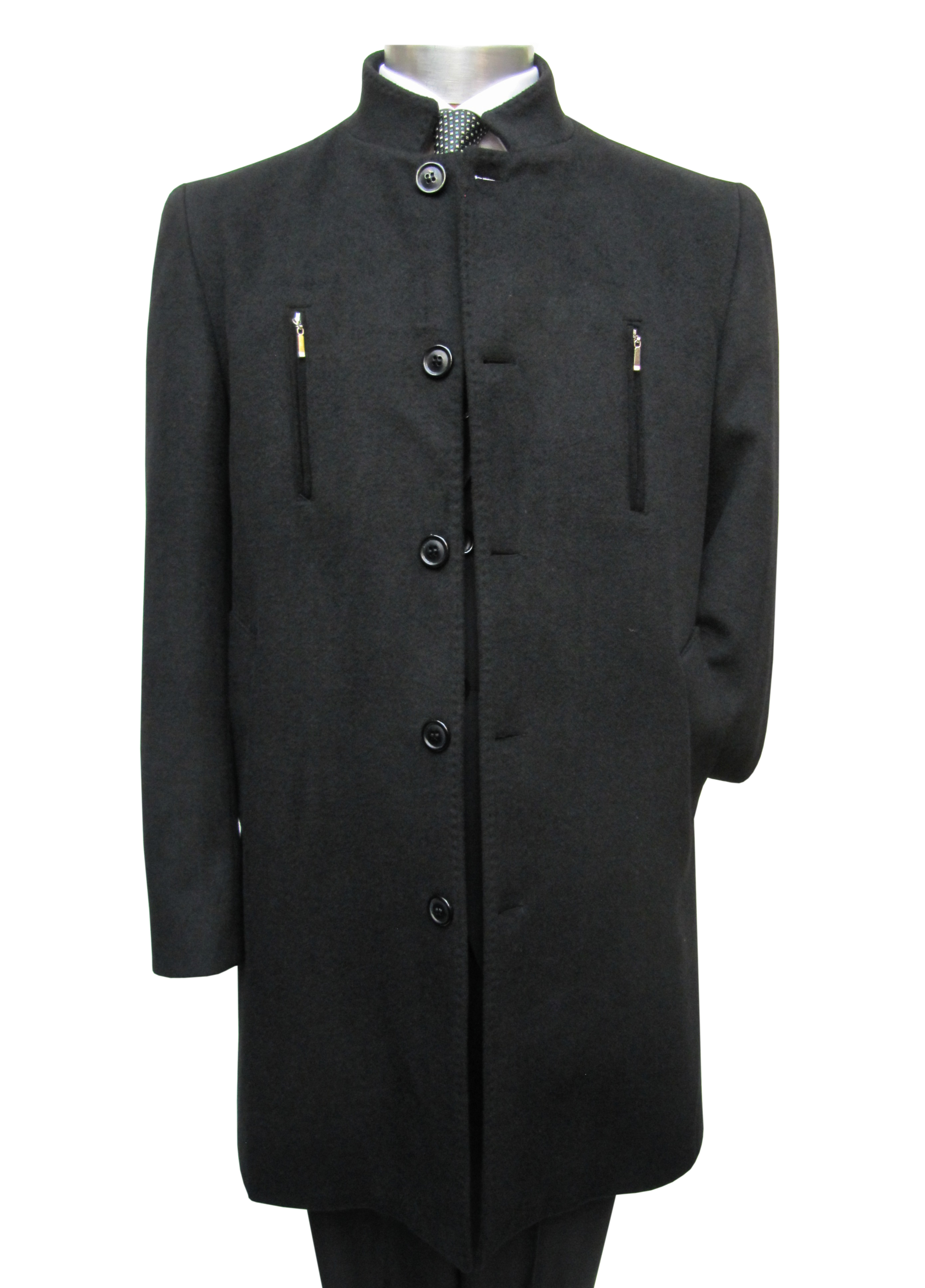 Muga Homme Manteaux Col Mao - Vest Manteaux